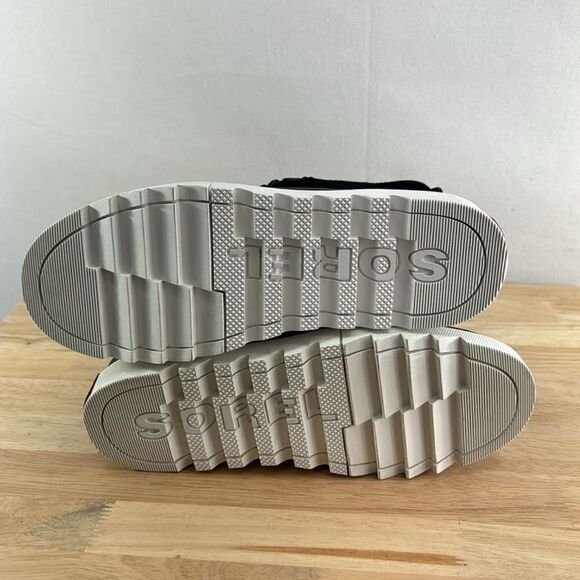 Sorel Joan of Artic Next Lite WP Boot- Black/Sea Salt- Size 8- NIB - Picture 8 of 8